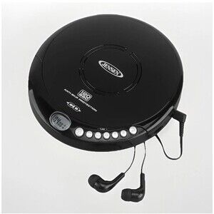 Jensen CD-120 Personal Portable CD Player Anti-Skip FM Radio Shockproof Disc